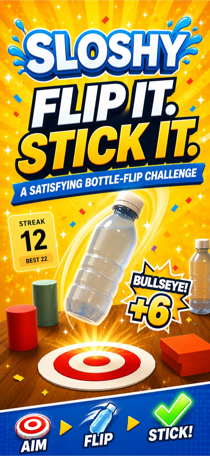 Sloshy — Flip it, stick it